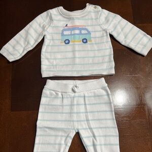 Janie and Jack Camper Sweater Outfit